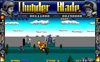 Thunder Blade - Amiga