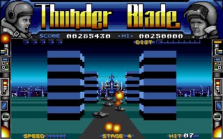 Thunder Blade - Amiga