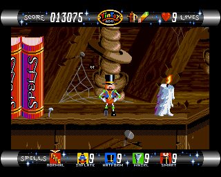 Tin Toy Adventure in the House of Fun Amiga screenshot