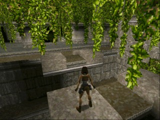 Tomb Raider (nGlide version) DOS screenshot