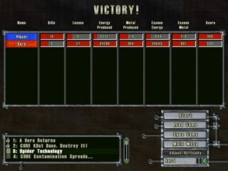 Total Annihilation Windows screenshot
