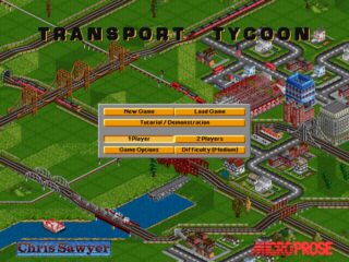 Transport Tycoon DOS screenshot