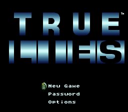 True Lies SNES screenshot