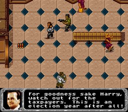 True Lies SNES screenshot