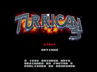 Turrican 3 Amiga screenshot