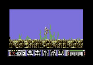 Turrican Commodore 64 screenshot
