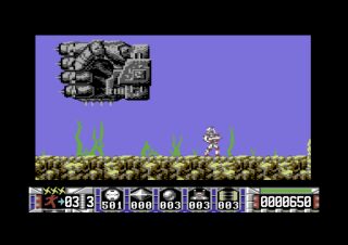 Turrican Commodore 64 screenshot