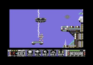Turrican Commodore 64 screenshot