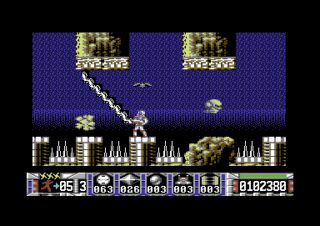 Turrican Commodore 64 screenshot