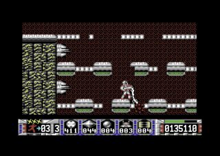 Turrican Commodore 64 screenshot