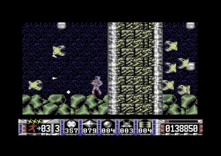 Turrican Commodore 64 screenshot