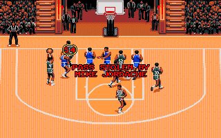 TV Sports: Basketball Amiga screenshot