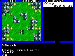 Ultima IV: Quest of the Avatar SEGA Master System screenshot