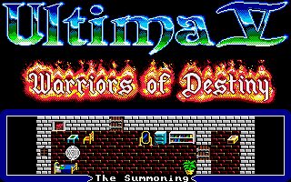 Ultima V: Warriors of Destiny - Amiga