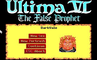 Ultima VI: The False Prophet - DOS