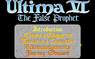 Ultima VI: The False Prophet - Amiga