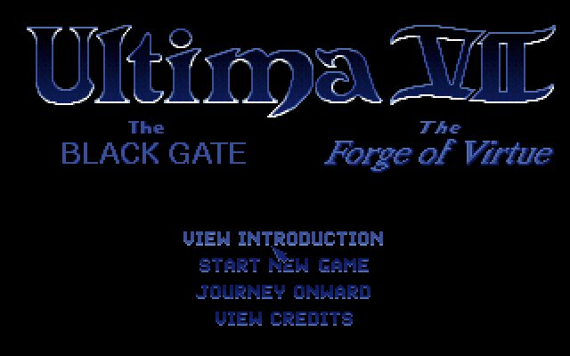 Ultima VII: Forge of Virtue - DOS