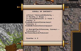 Ultima VII: Forge of Virtue DOS screenshot