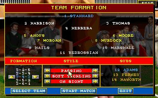 Ultimate Soccer Manager - DOS
