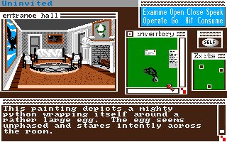 Uninvited Amiga screenshot