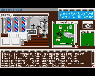 Uninvited Amiga screenshot