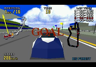 Virtua Racing Deluxe SEGA 32X screenshot