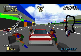 Virtua Racing Deluxe SEGA 32X screenshot