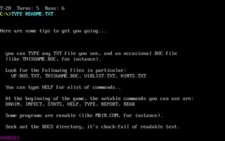 Virus-Farm DOS screenshot