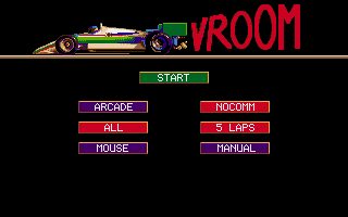 Vroom Amiga screenshot