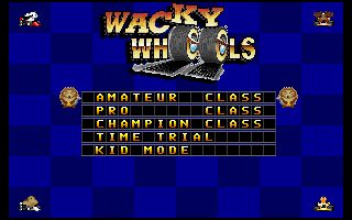 Wacky Wheels - DOS