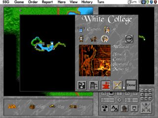 Warlords II DOS screenshot