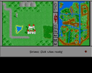 Warlords Amiga screenshot
