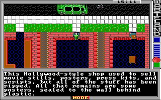 Wasteland DOS screenshot
