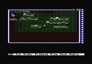 Wasteland Commodore 64 screenshot