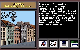 Where in Europe is Carmen Sandiego? Amiga screenshot