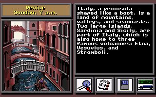 Where in Europe is Carmen Sandiego? Amiga screenshot
