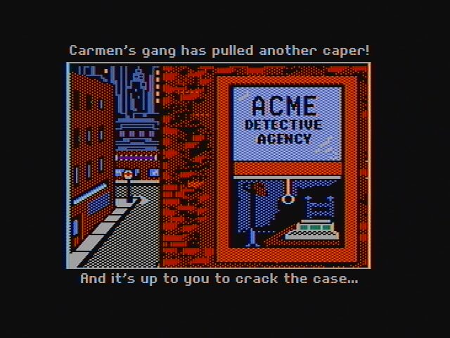 Where in the World Is Carmen Sandiego? - DOS