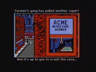Where in the World Is Carmen Sandiego? DOS screenshot