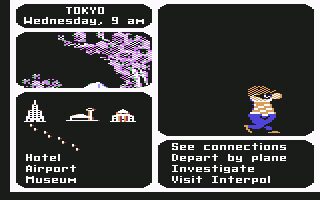 Where in the World Is Carmen Sandiego? Commodore 64 screenshot