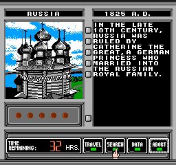 Where in Time is Carmen Sandiego? NES screenshot