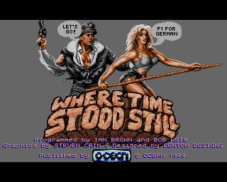 Where Time Stood Still Amiga screenshot