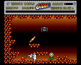 Wibble World Giddy: Wibble Mania! Amiga screenshot