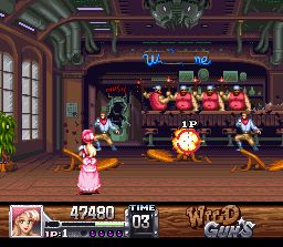 Wild Guns - SNES