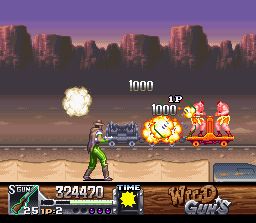 Wild Guns - SNES