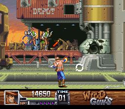 Wild Guns - SNES