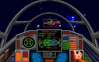 Wing Commander II: Special Operations 1 DOS screenshot