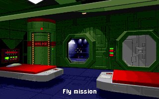 Wing Commander II: Vengeance of the Kilrathi DOS screenshot