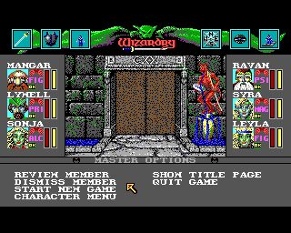 Wizardry: Bane of the Cosmic Forge Amiga screenshot