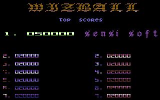 Wizball Commodore 64 screenshot