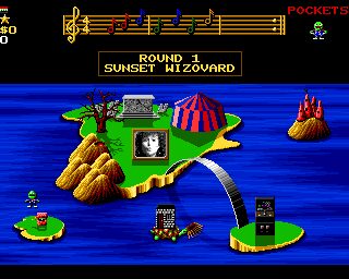 Wizkid: The Story of Wizball II Amiga screenshot